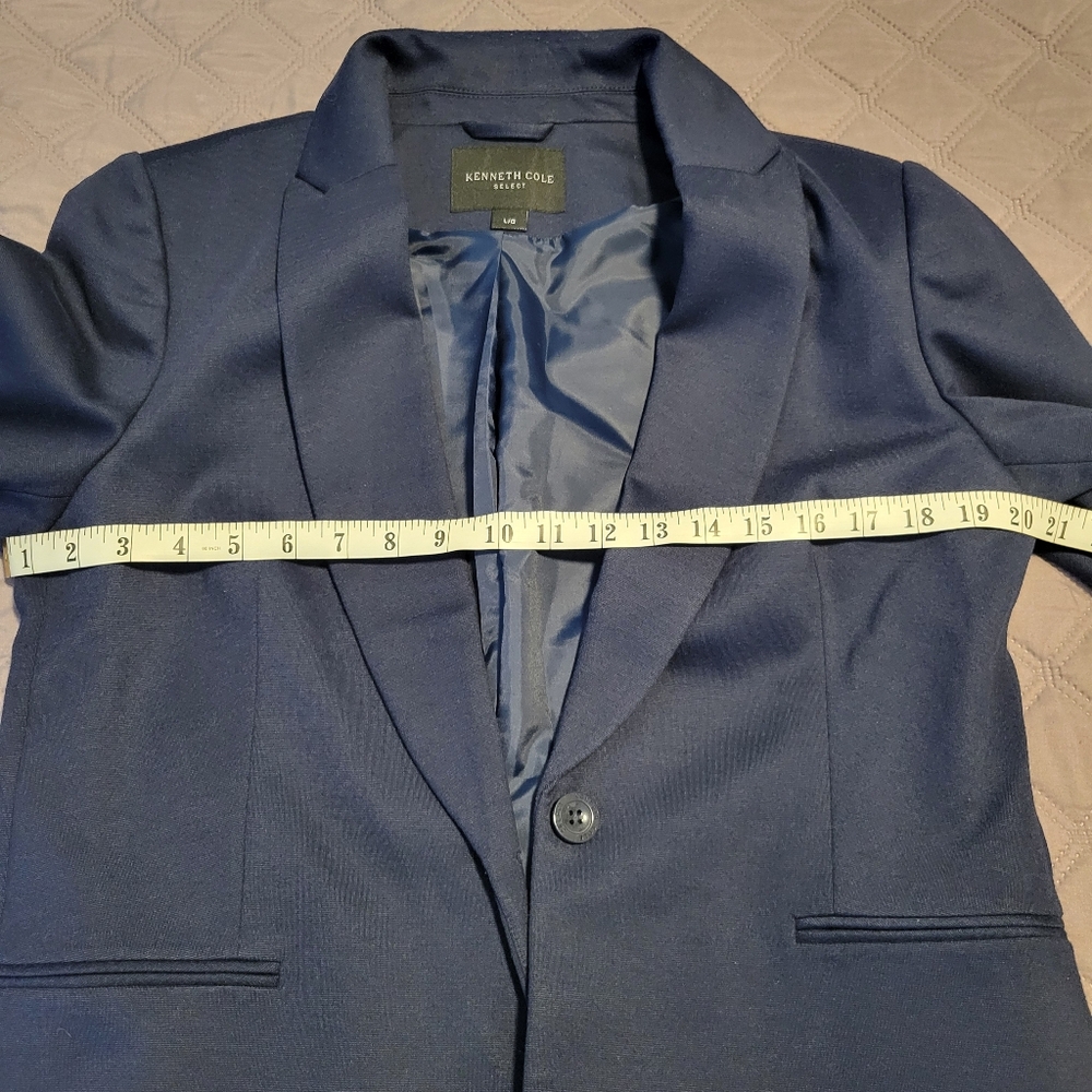 Kenneth Cole Blue Blazer - Picture 4 of 7